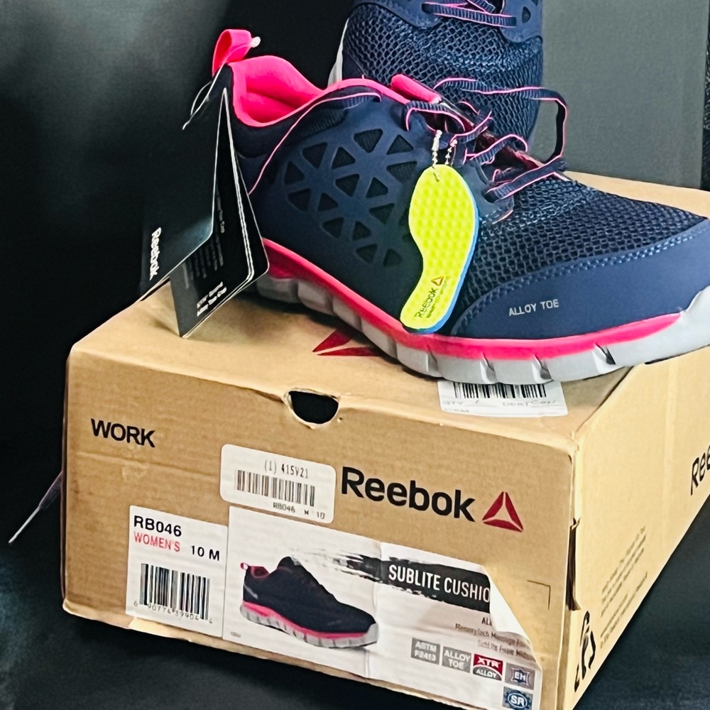 REEBOK alloy toe plant /factory safety shoes!